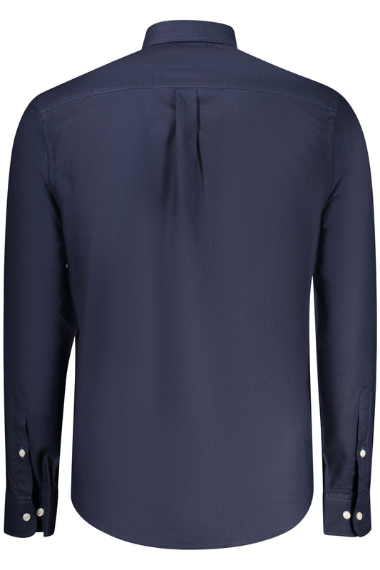 NORWAY 1963 CAMICIA MANICHE LUNGHE UOMO BLU