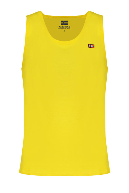 NORWAY 1963 CANOTTA UOMO GIALLO