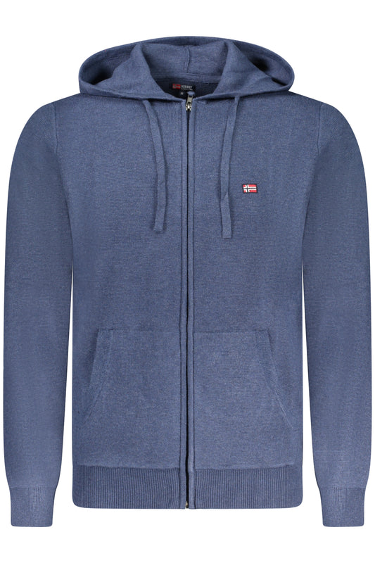 NORWAY 1963 CARDIGAN UOMO BLU