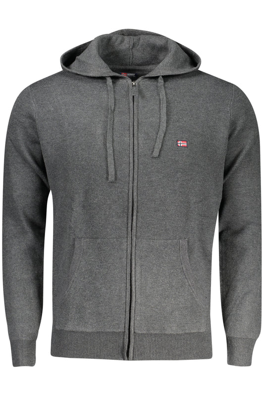 NORWAY 1963 CARDIGAN UOMO GRIGIO