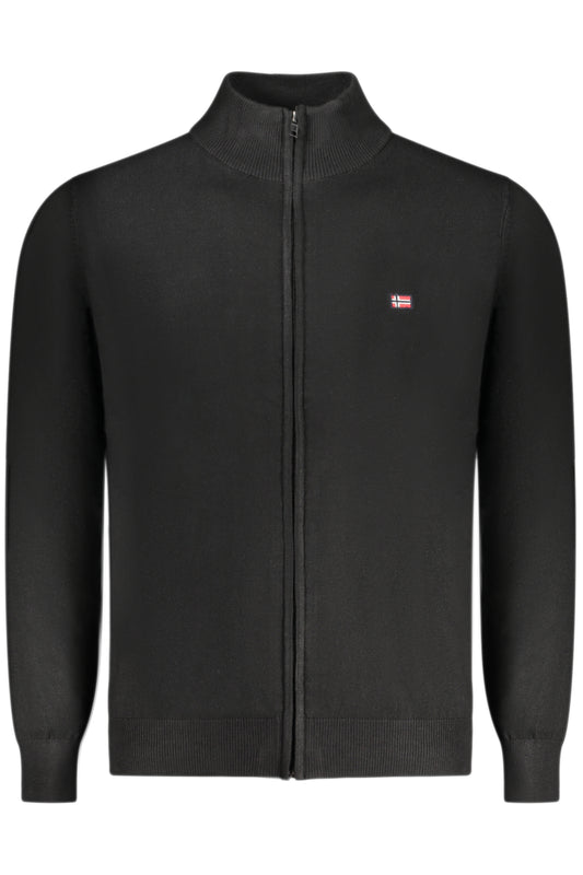 NORWAY 1963 CARDIGAN UOMO NERO