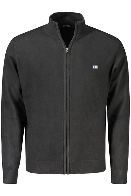NORWAY 1963 CARDIGAN UOMO NERO