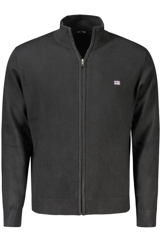 NORWAY 1963 CARDIGAN UOMO NERO