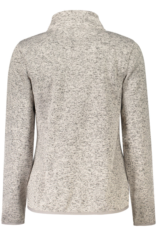 NORWAY 1963 FELPA CON ZIP DONNA BEIGE