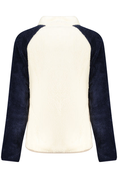 NORWAY 1963 FELPA CON ZIP DONNA BIANCO