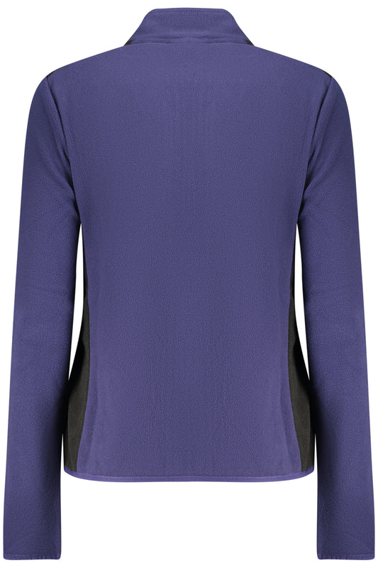 NORWAY 1963 FELPA CON ZIP DONNA BLU