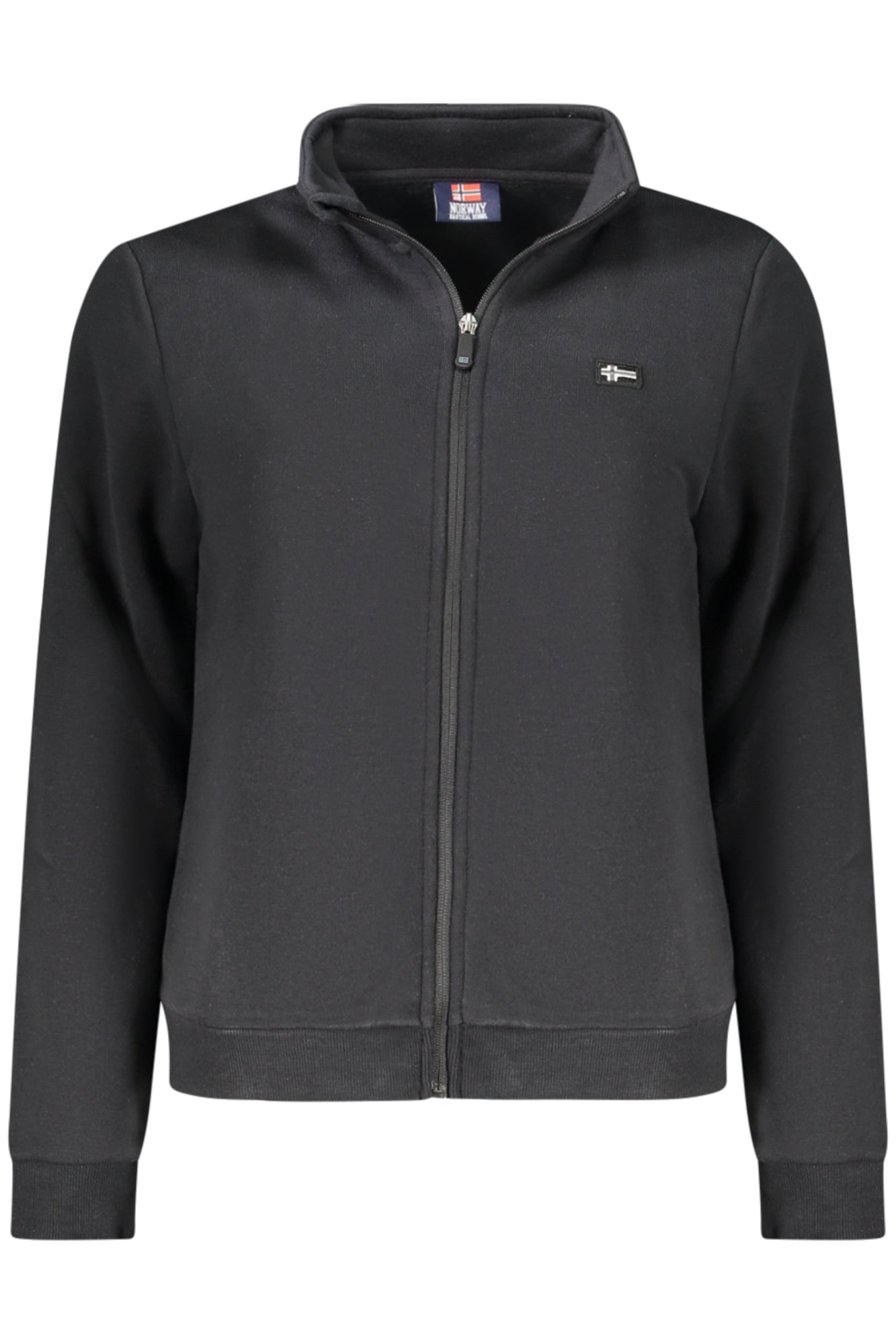 NORWAY 1963 FELPA CON ZIP DONNA NERO