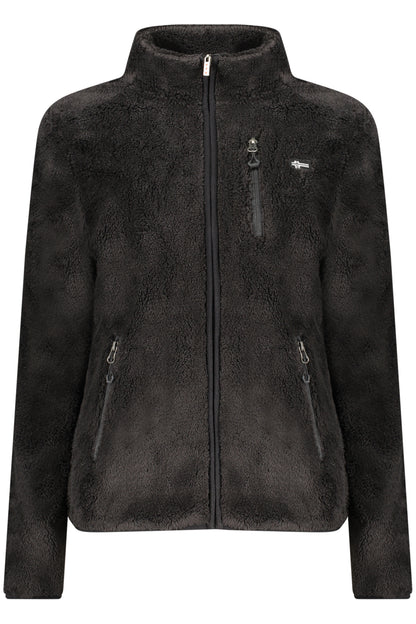 NORWAY 1963 FELPA CON ZIP DONNA NERO