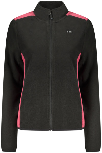 NORWAY 1963 FELPA CON ZIP DONNA NERO