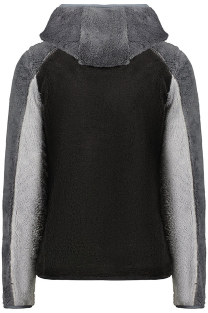 NORWAY 1963 FELPA CON ZIP DONNA NERO