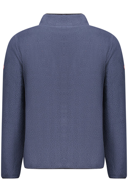 NORWAY 1963 FELPA CON ZIP UOMO BLU