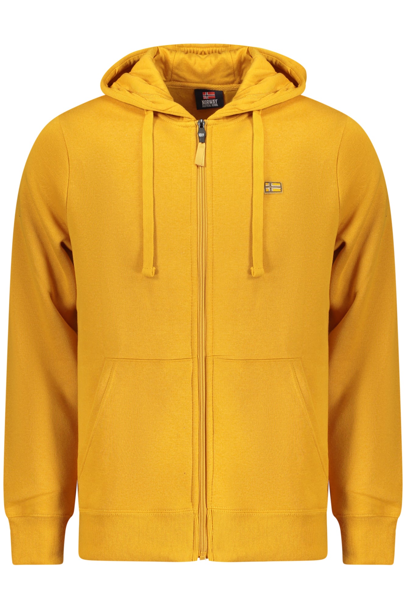 NORWAY 1963 FELPA CON ZIP UOMO GIALLO