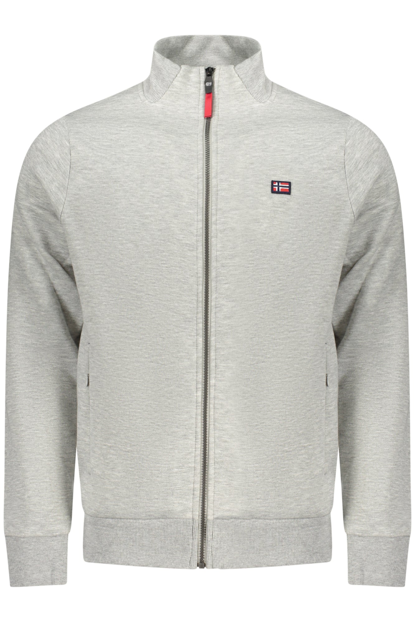 NORWAY 1963 FELPA CON ZIP UOMO GRIGIO