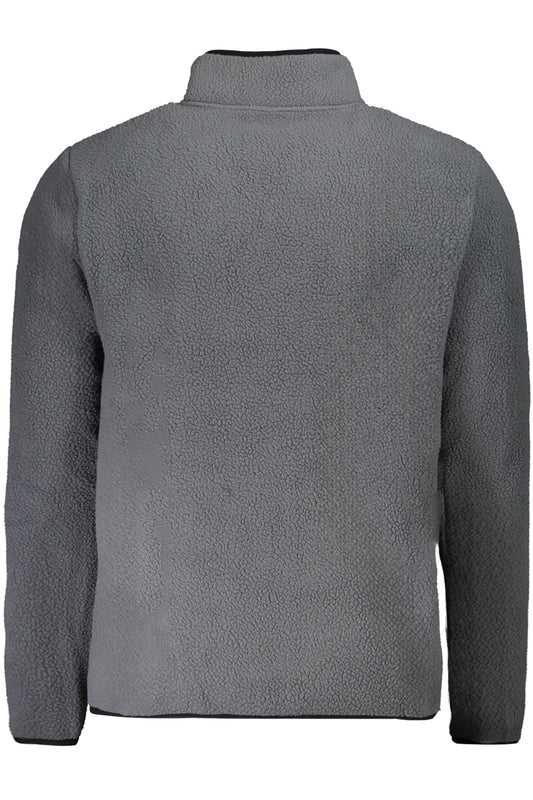 NORWAY 1963 FELPA CON ZIP UOMO GRIGIO