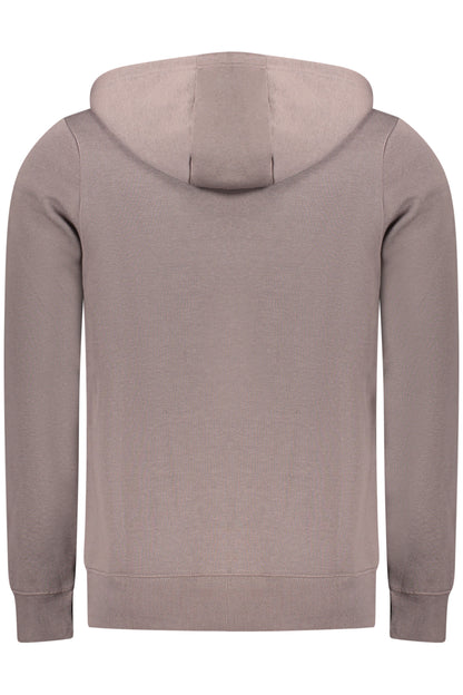 NORWAY 1963 FELPA CON ZIP UOMO MARRONE