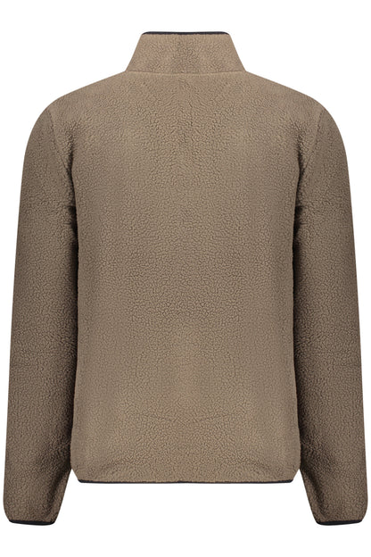 NORWAY 1963 FELPA CON ZIP UOMO MARRONE