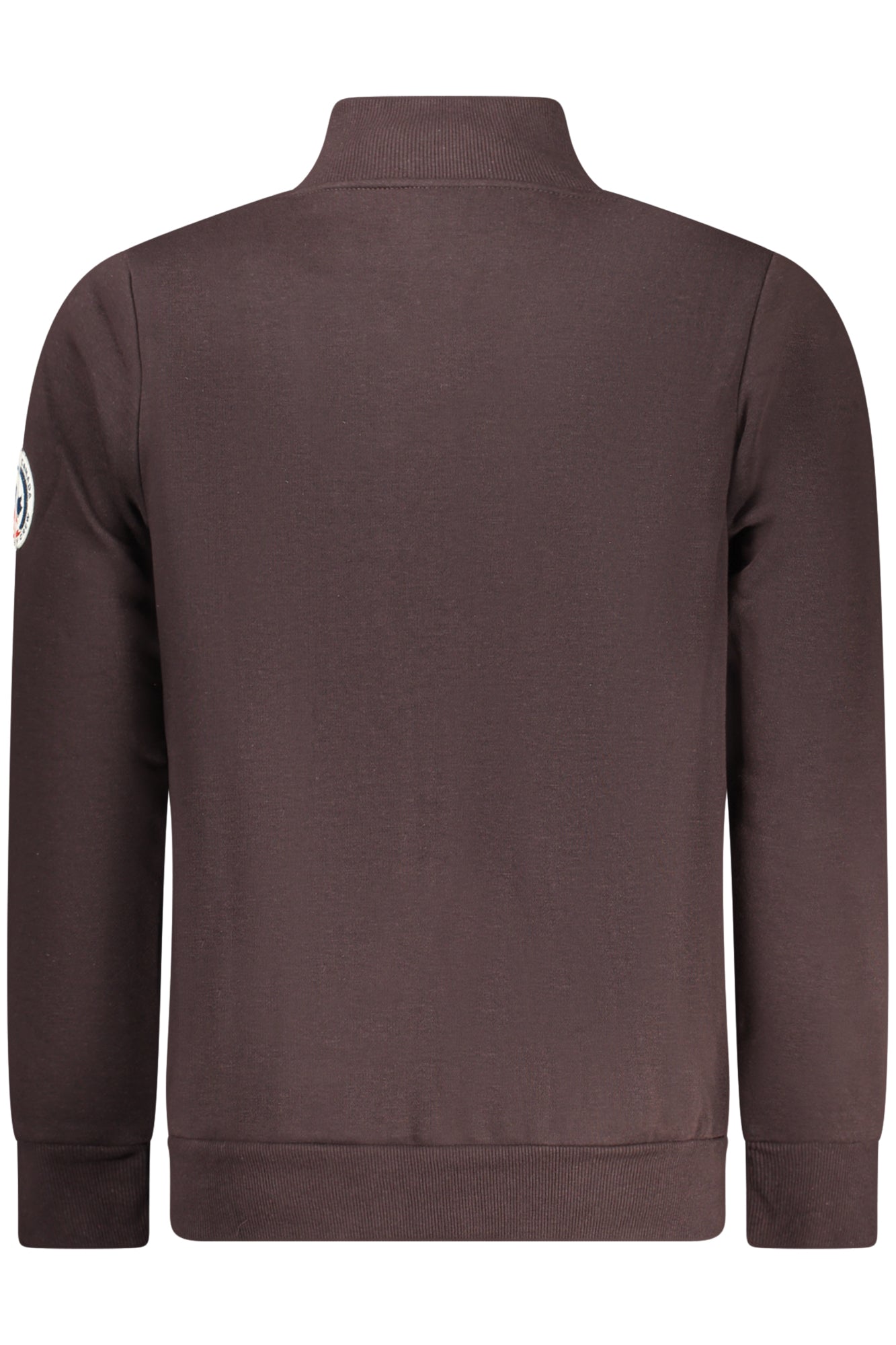 NORWAY 1963 FELPA CON ZIP UOMO MARRONE