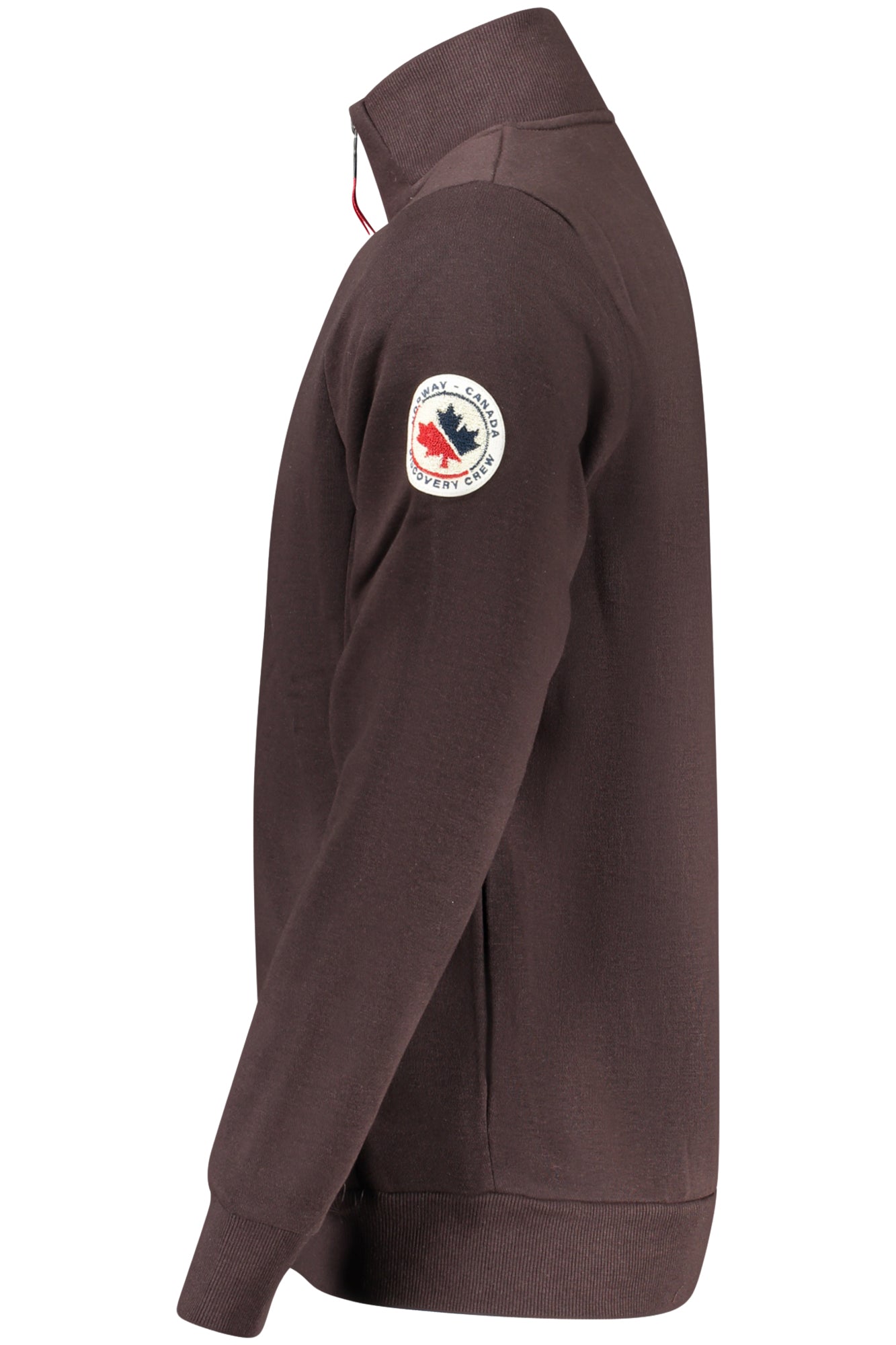 NORWAY 1963 FELPA CON ZIP UOMO MARRONE