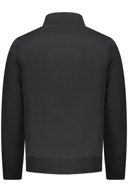 NORWAY 1963 FELPA CON ZIP UOMO NERO