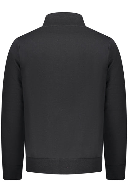 NORWAY 1963 FELPA CON ZIP UOMO NERO