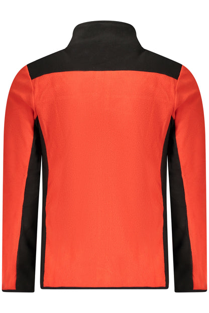 NORWAY 1963 FELPA CON ZIP UOMO ROSSO