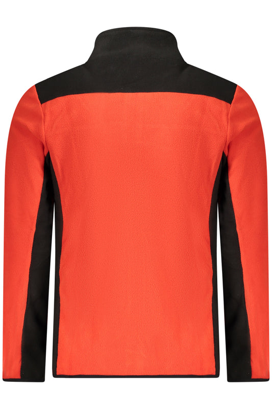 NORWAY 1963 FELPA CON ZIP UOMO ROSSO