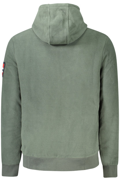 NORWAY 1963 FELPA CON ZIP UOMO VERDE