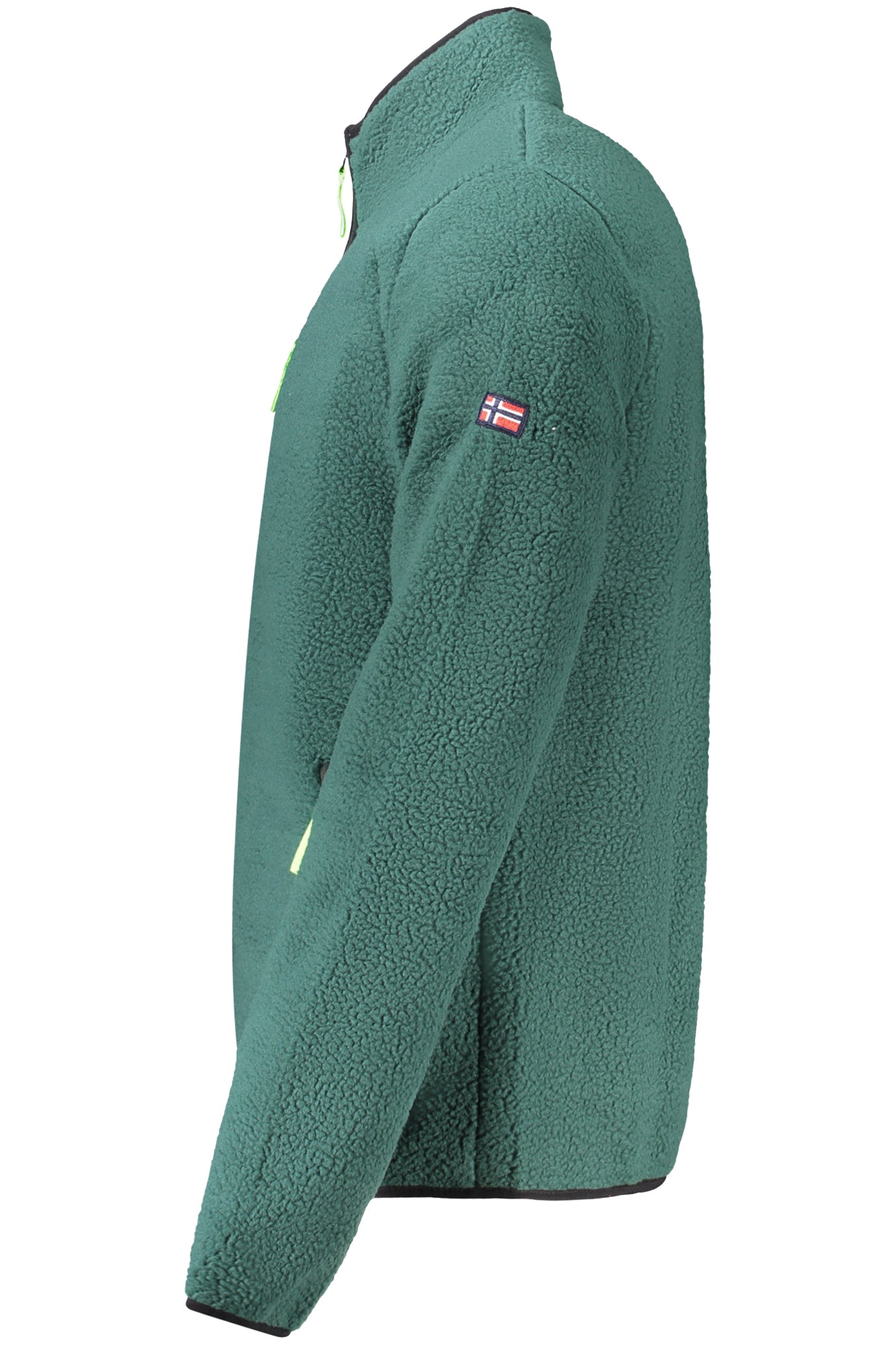 NORWAY 1963 FELPA CON ZIP UOMO VERDE