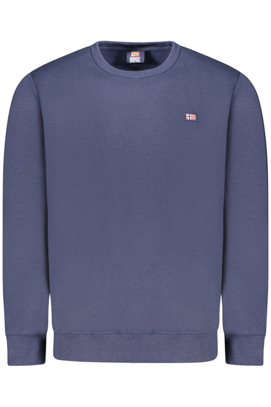 NORWAY 1963 FELPA SENZA ZIP UOMO BLU