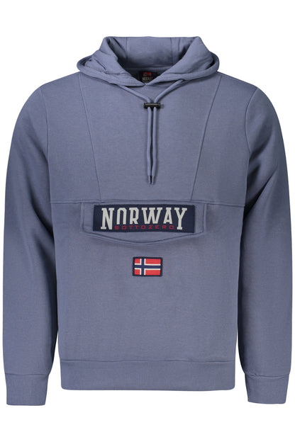 NORWAY 1963 FELPA SENZA ZIP UOMO BLU