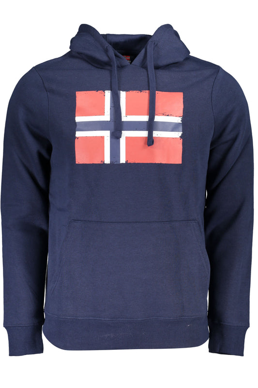 NORWAY 1963 FELPA SENZA ZIP UOMO BLU