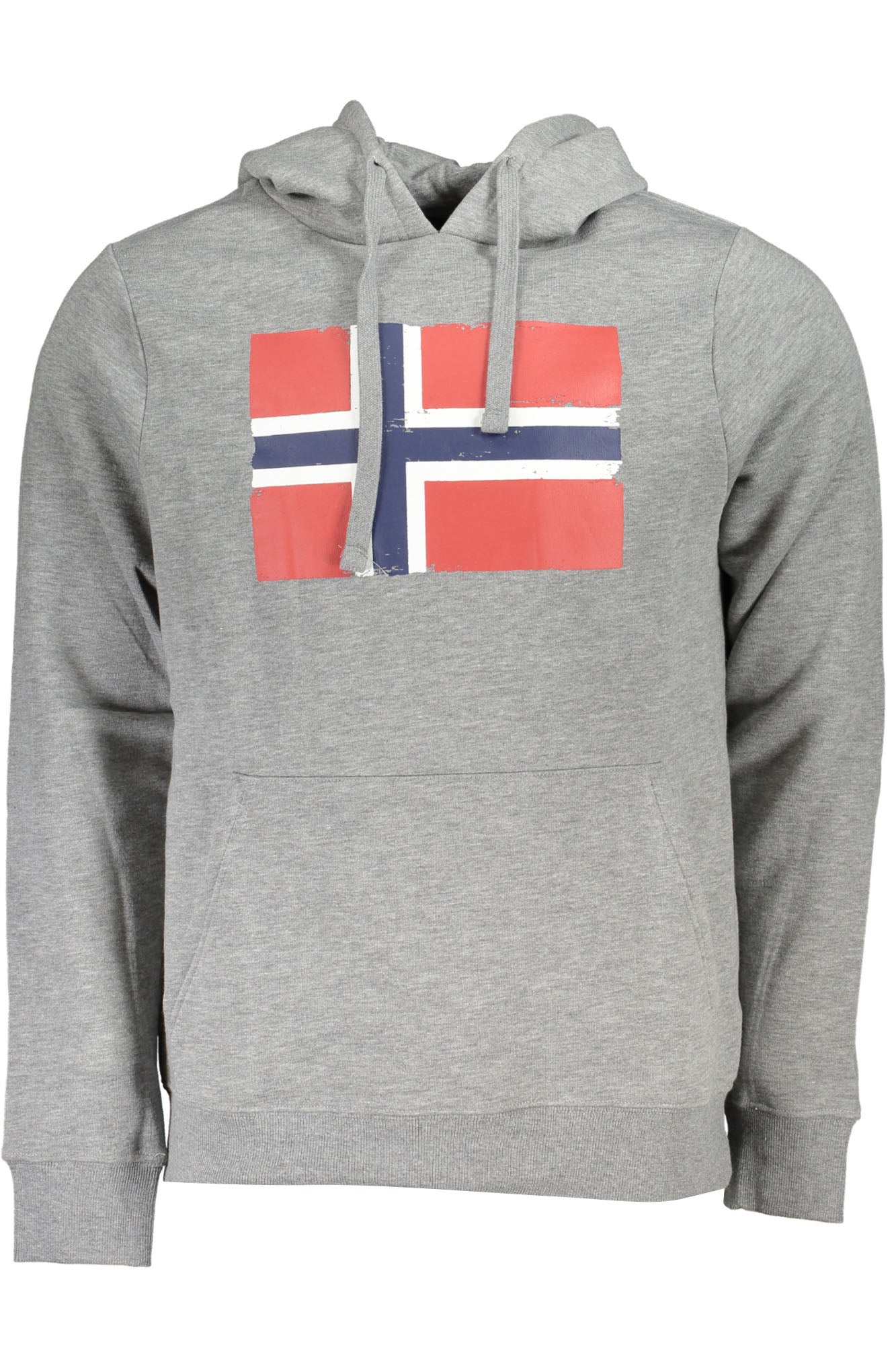 NORWAY 1963 FELPA SENZA ZIP UOMO GRIGIO