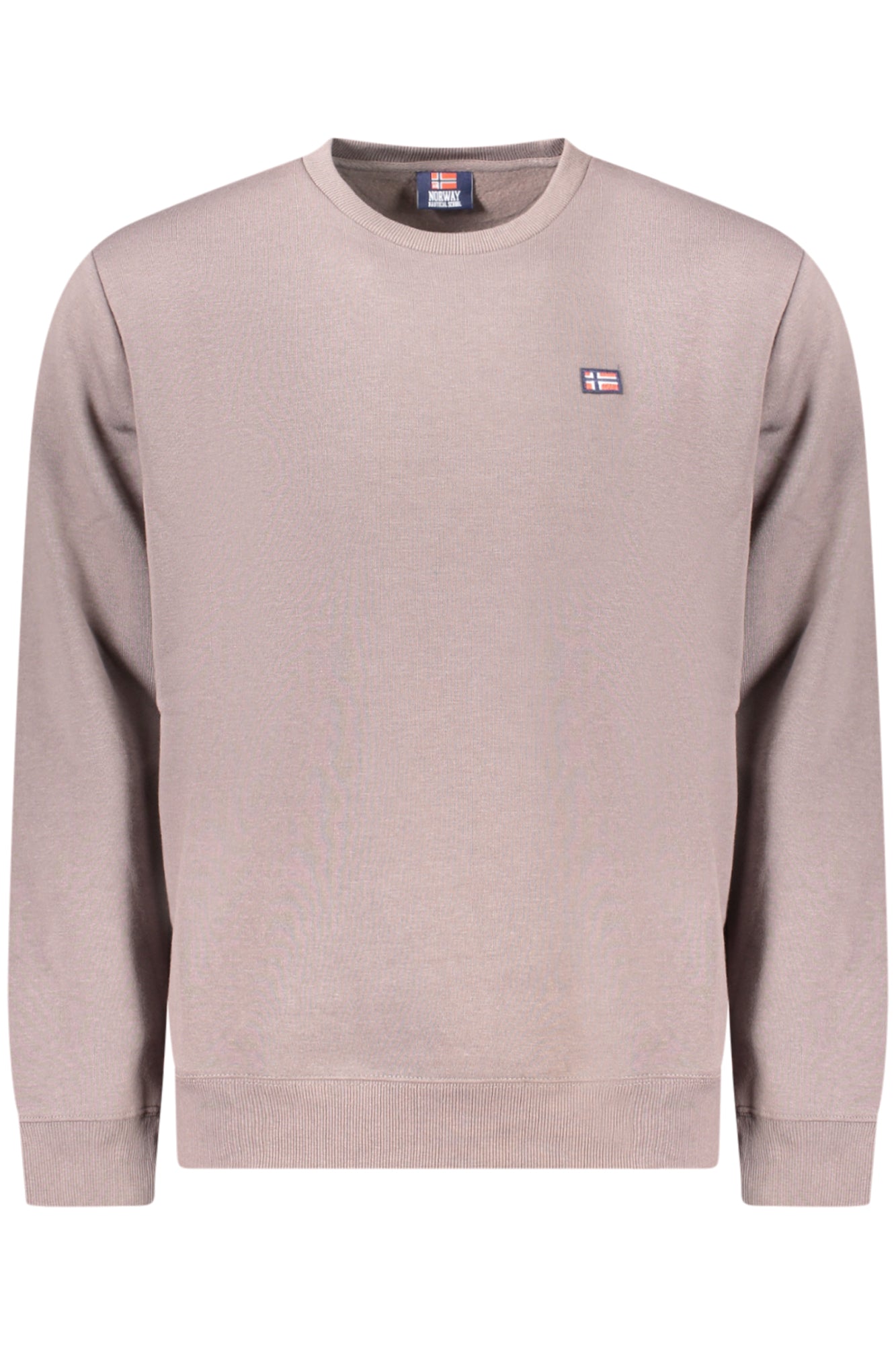 NORWAY 1963 FELPA SENZA ZIP UOMO MARRONE