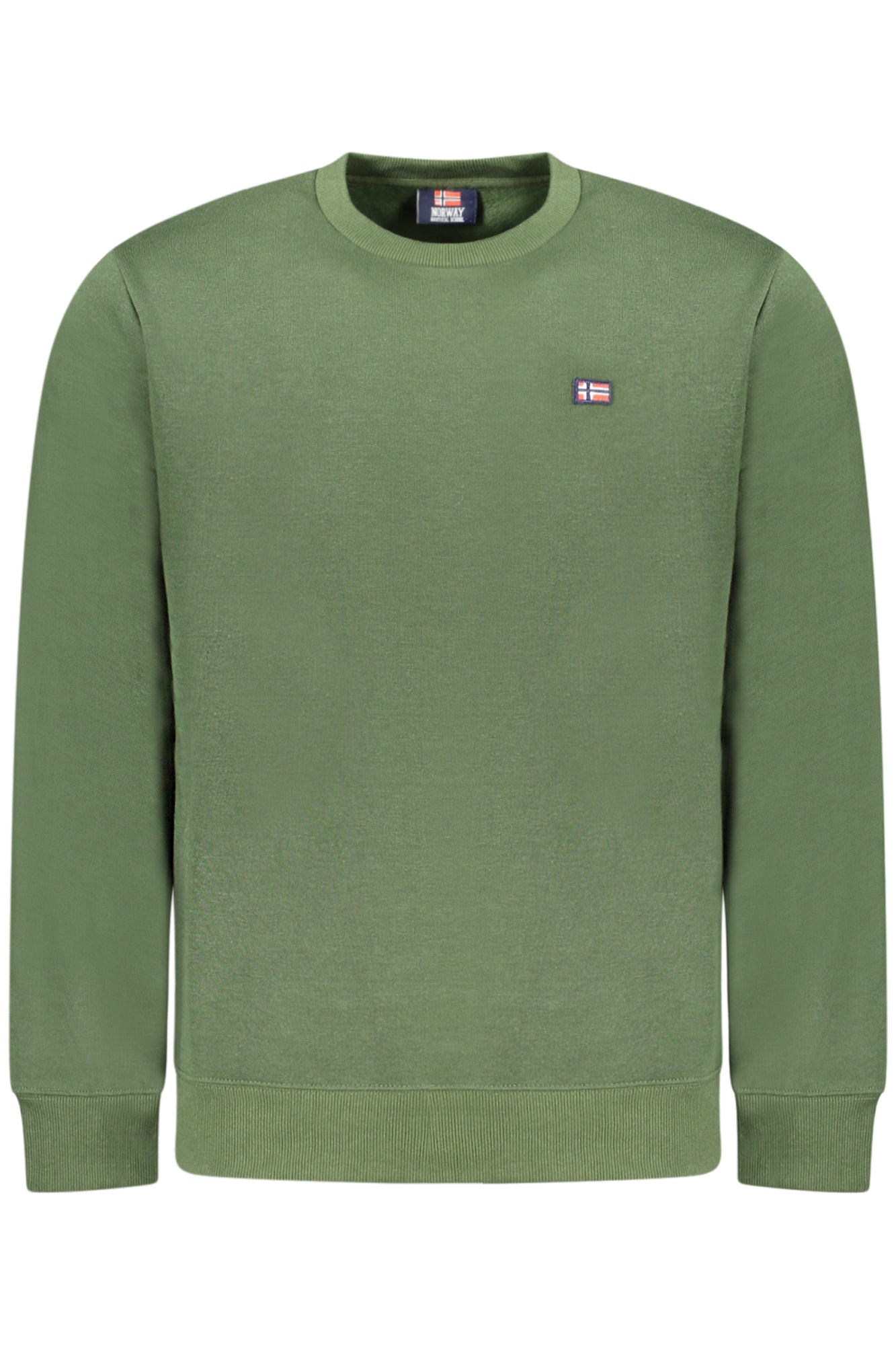 NORWAY 1963 FELPA SENZA ZIP UOMO VERDE