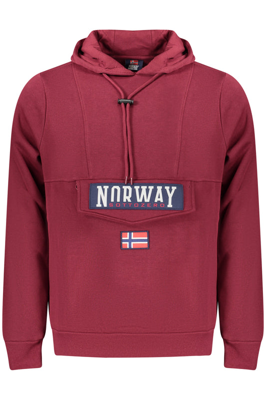 NORWAY 1963 FELPA SENZA ZIP UOMO VIOLA