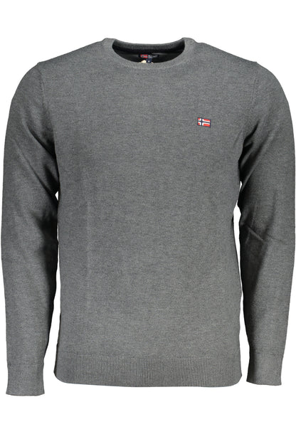 NORWAY 1963 MAGLIA UOMO GRIGIO