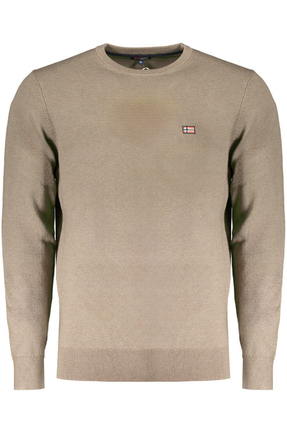 NORWAY 1963 MAGLIA UOMO MARRONE