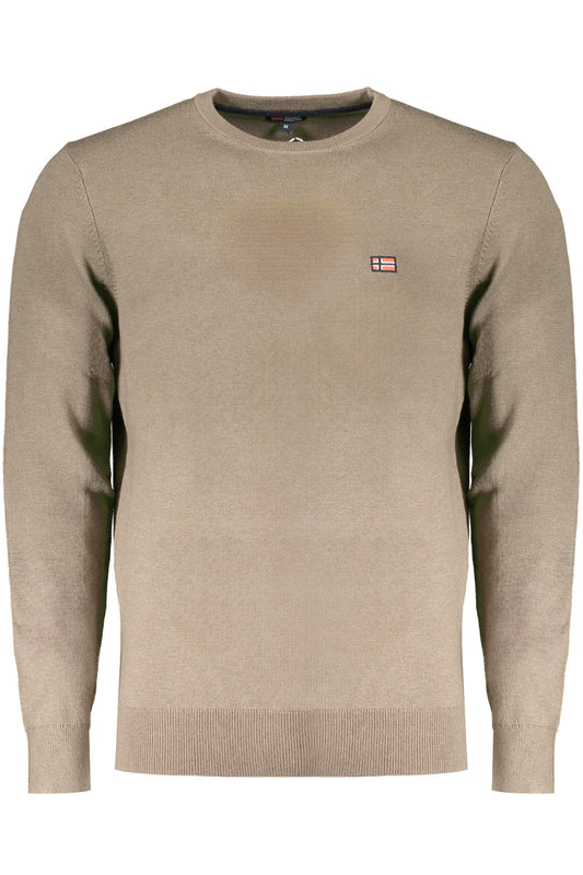 NORWAY 1963 MAGLIA UOMO MARRONE