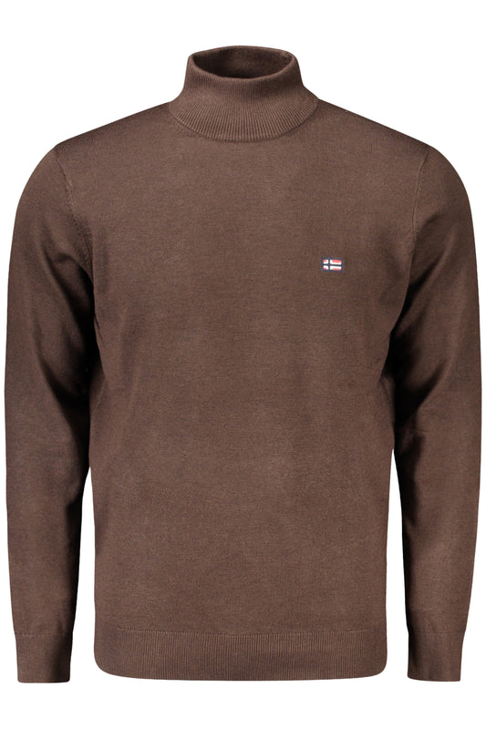 NORWAY 1963 MAGLIA UOMO MARRONE