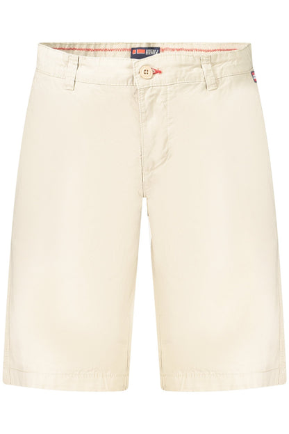 NORWAY 1963 PANTALONE BERMUDA UOMO BEIGE
