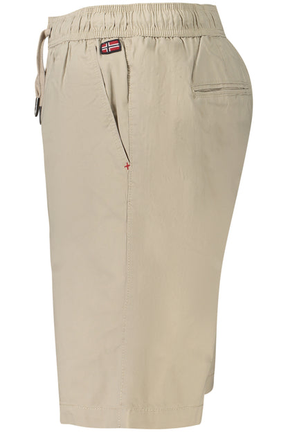 NORWAY 1963 PANTALONE BERMUDA UOMO BEIGE
