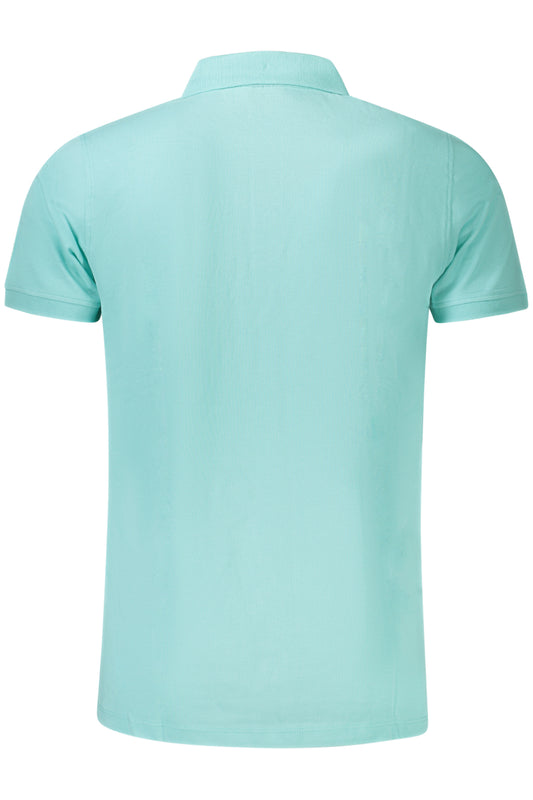 NORWAY 1963 POLO MANICHE CORTE UOMO AZZURRO