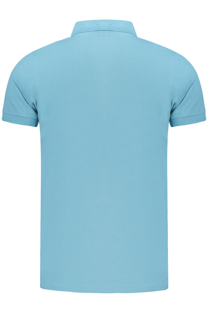 NORWAY 1963 POLO MANICHE CORTE UOMO AZZURRO