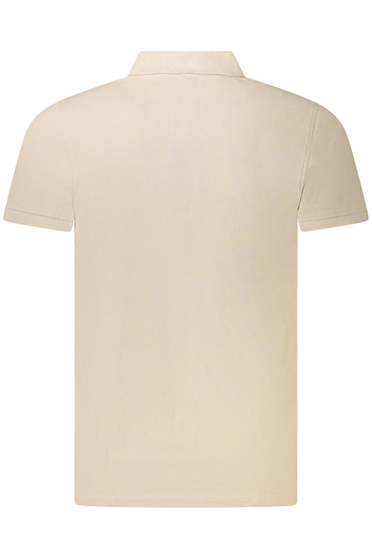 NORWAY 1963 POLO MANICHE CORTE UOMO BEIGE