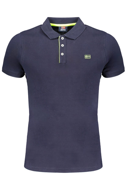 NORWAY 1963 POLO MANICHE CORTE UOMO BLU