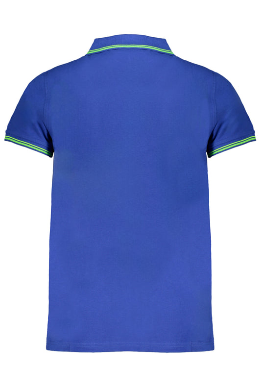 NORWAY 1963 POLO MANICHE CORTE UOMO BLU