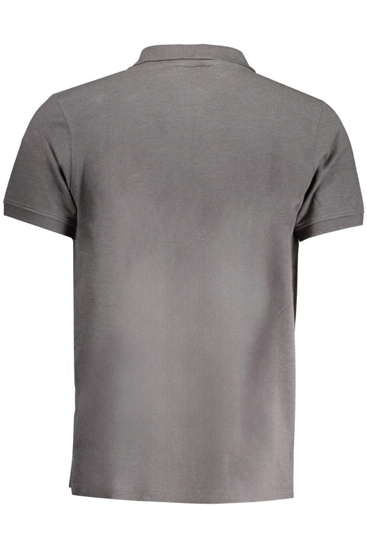 NORWAY 1963 POLO MANICHE CORTE UOMO GRIGIO