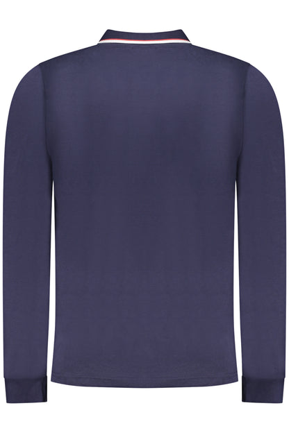 NORWAY 1963 POLO MANICHE LUNGHE UOMO BLU