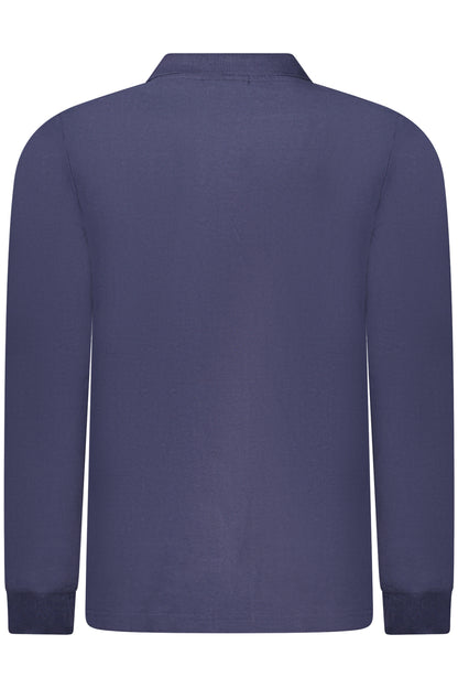 NORWAY 1963 POLO MANICHE LUNGHE UOMO BLU