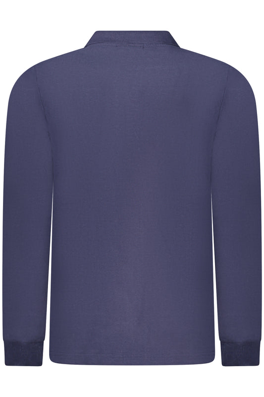 NORWAY 1963 POLO MANICHE LUNGHE UOMO BLU